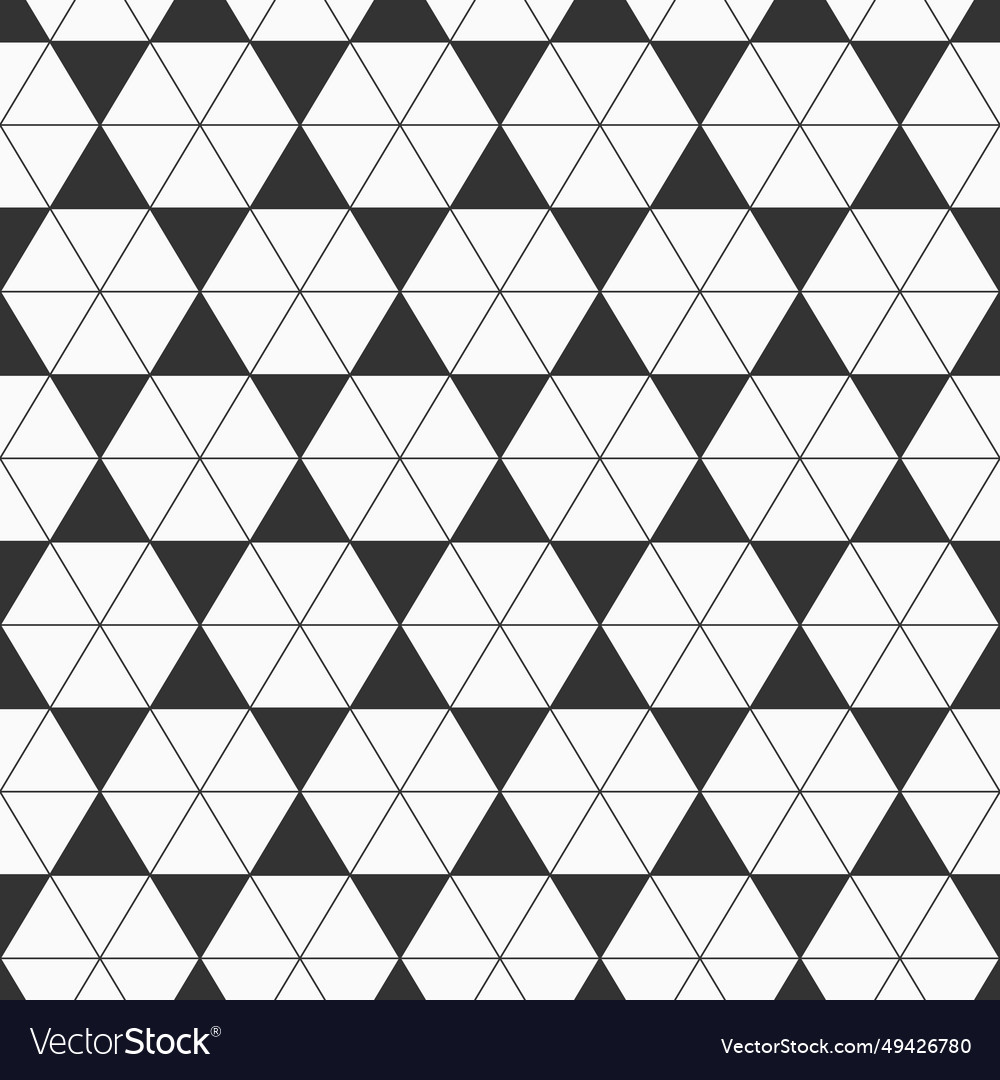 Abstract seamless hexagonal geometric pattern vector image Abstract seamless hexagonal geometric pattern