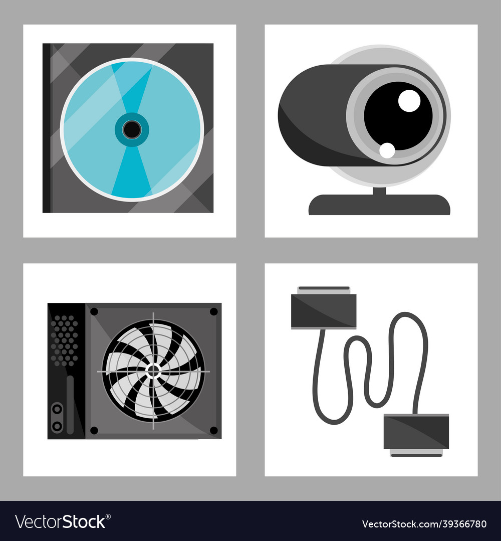 Computer icons set