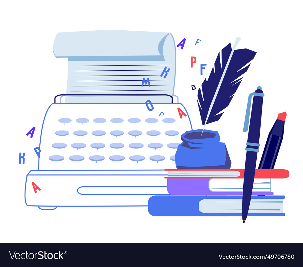 Content and copywriting storytelling Royalty Free Vector