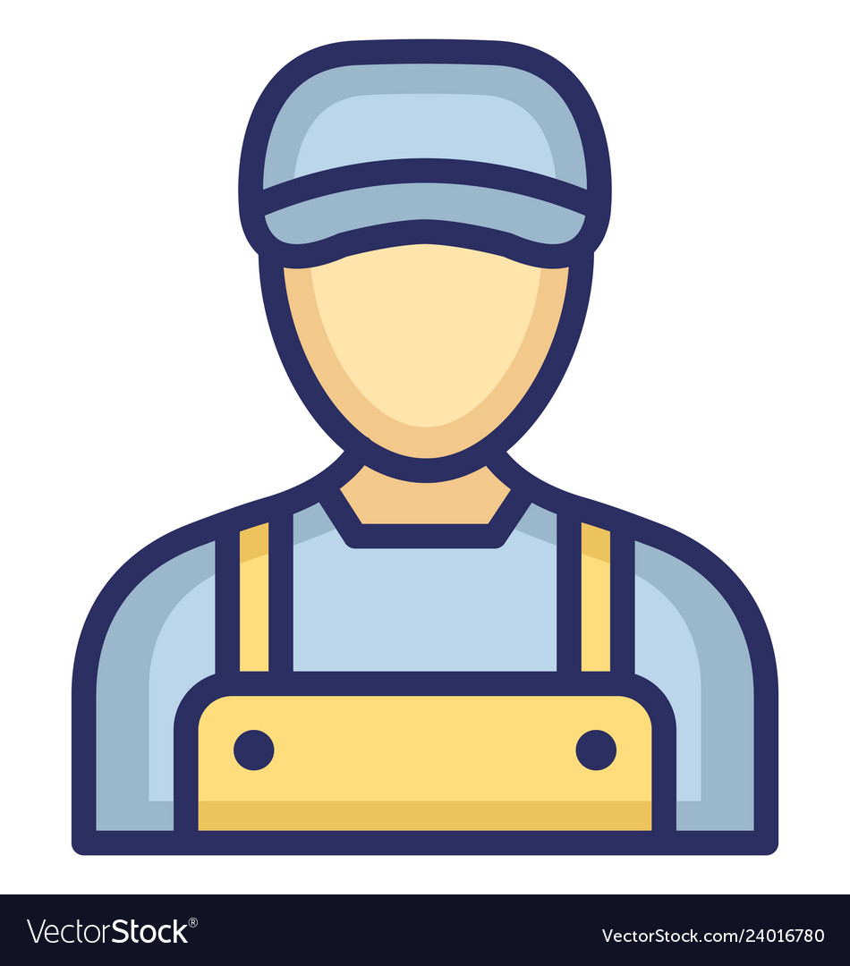 Gardener icon which can easily modify or e