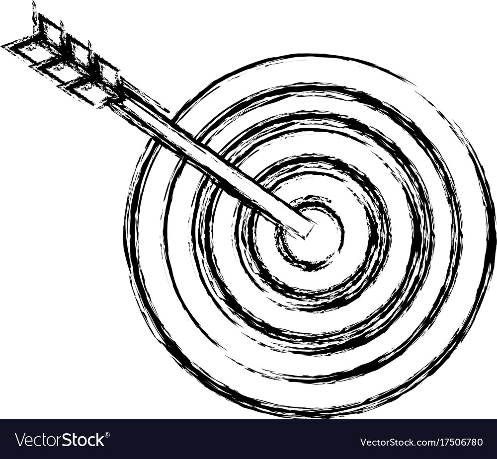 Target dartboard symbol