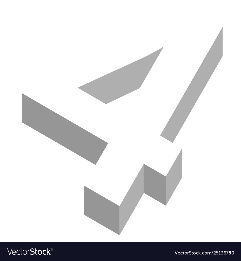 Three Dimensional Number Four