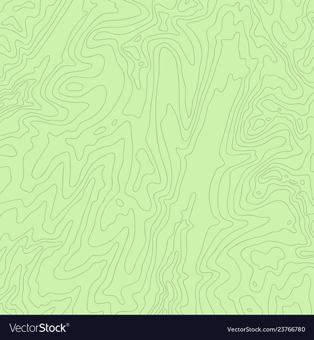 Topographic map color and fun lines