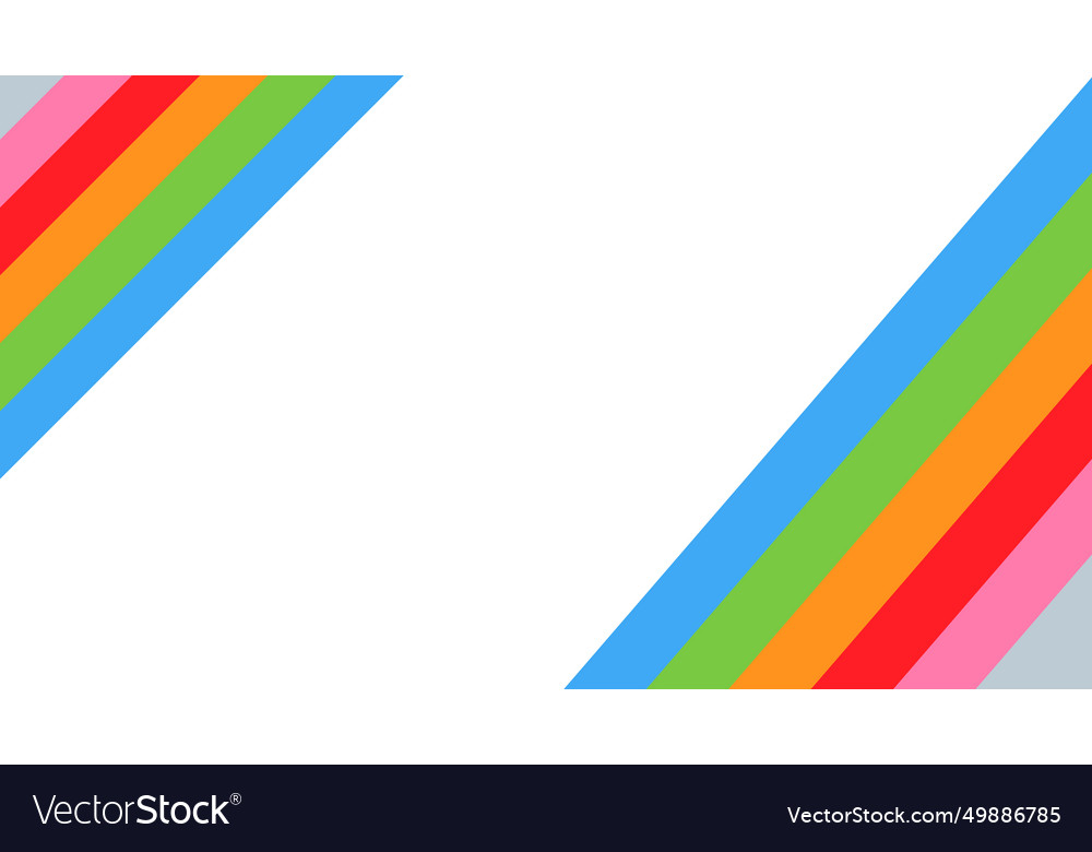Abstract stripes colors diagonal pattern overlay vector image Abstract stripes colors diagonal pattern overlay