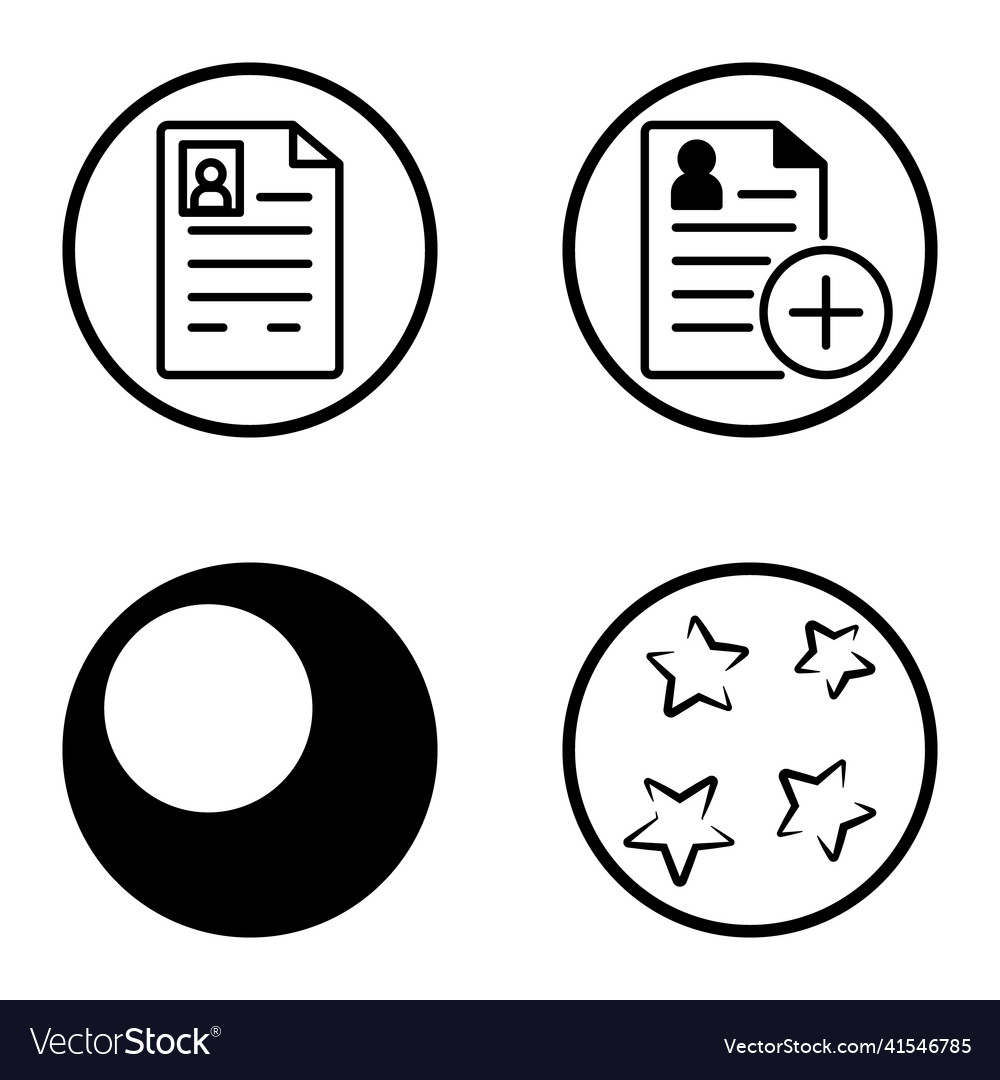 Circles1-2 flat icon set isolated on white