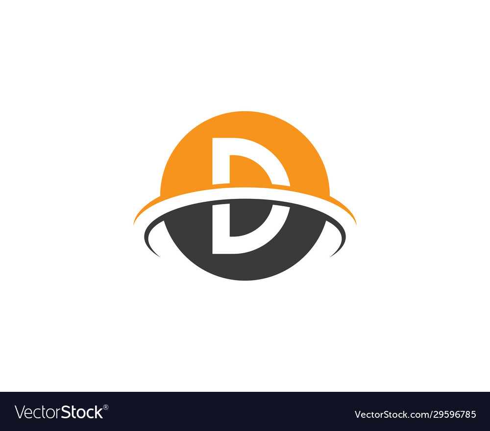 Letter d symbol design