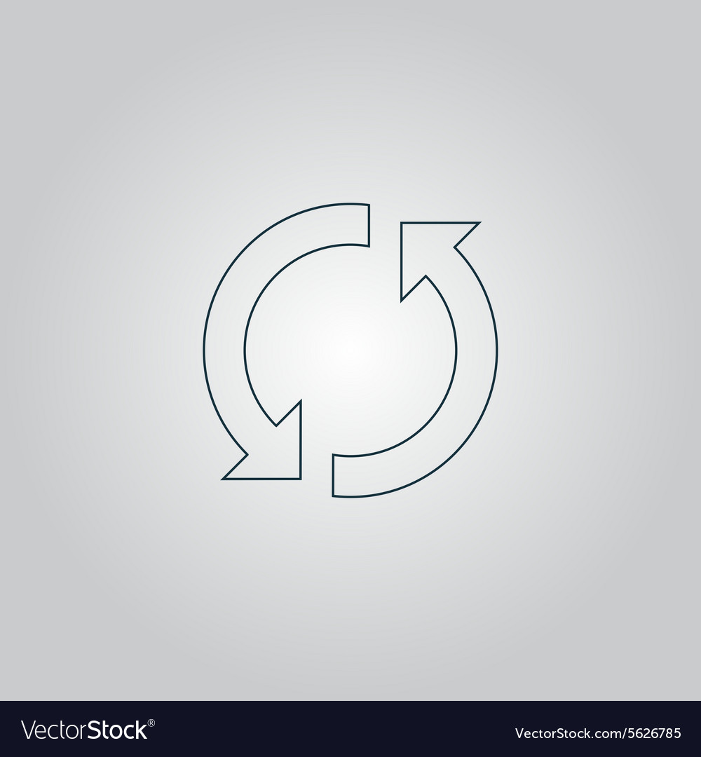 Refresh Reload Drehschleifenzeichen