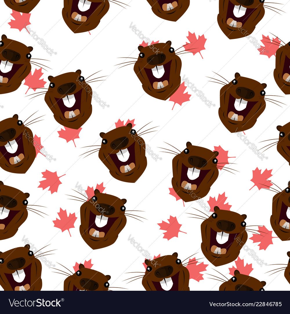 Seamless pattern with the image of head Vector Image Seamless pattern with the image of head