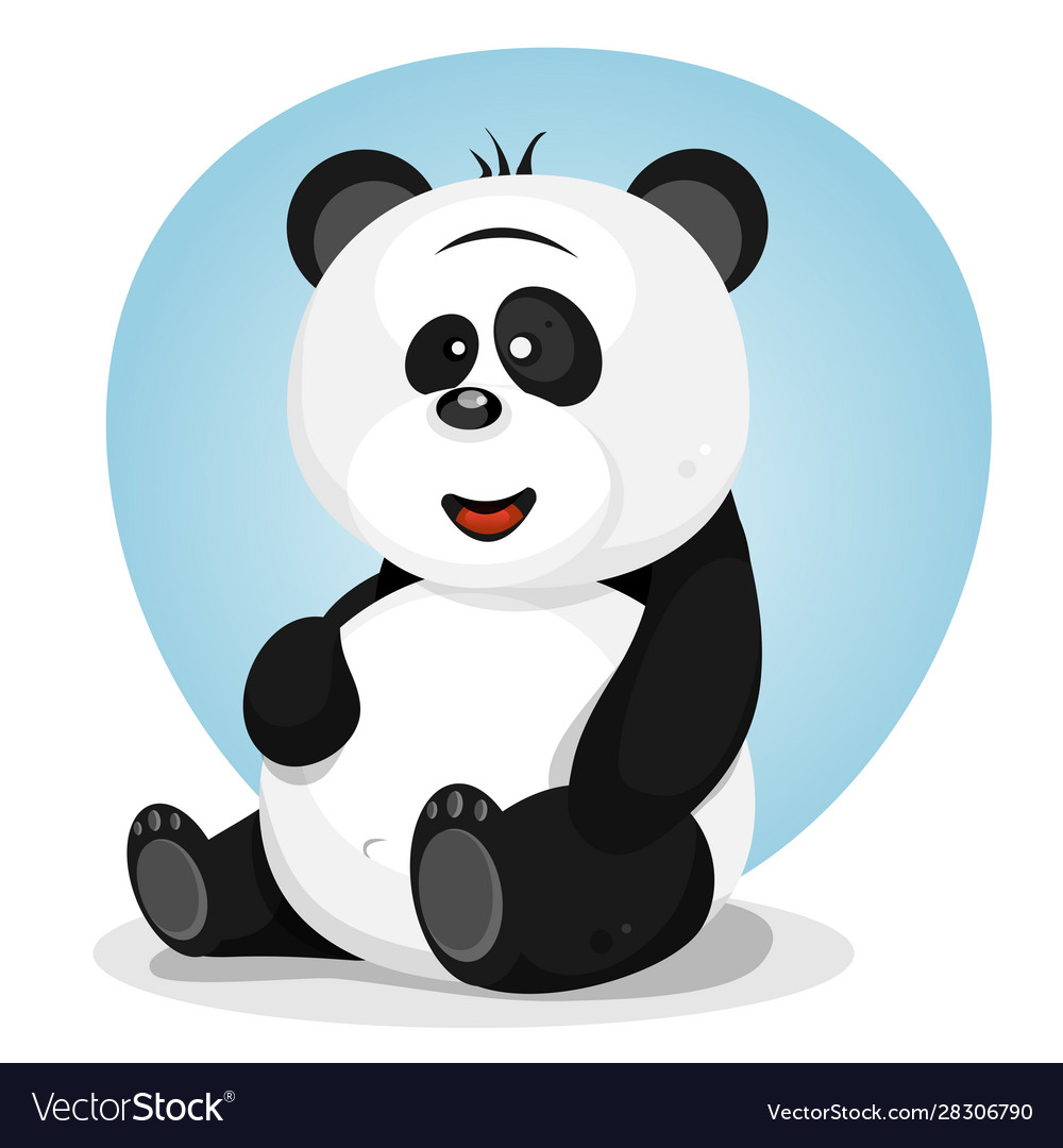 Cartoon cute panda character Royalty Free Vector Image Cartoon cute panda character Royalty Free Vector Image