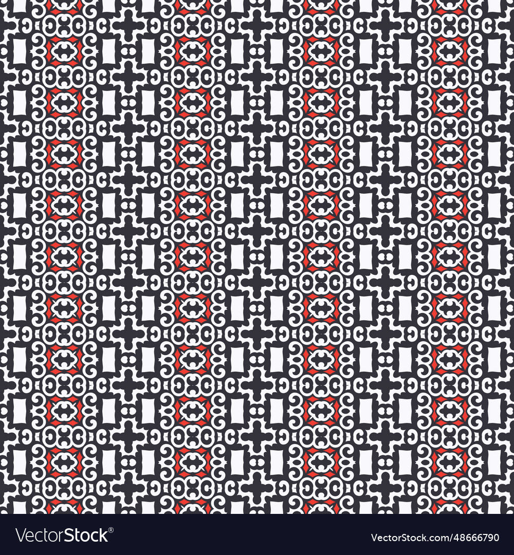 Decorative seamless pattern with beautiful