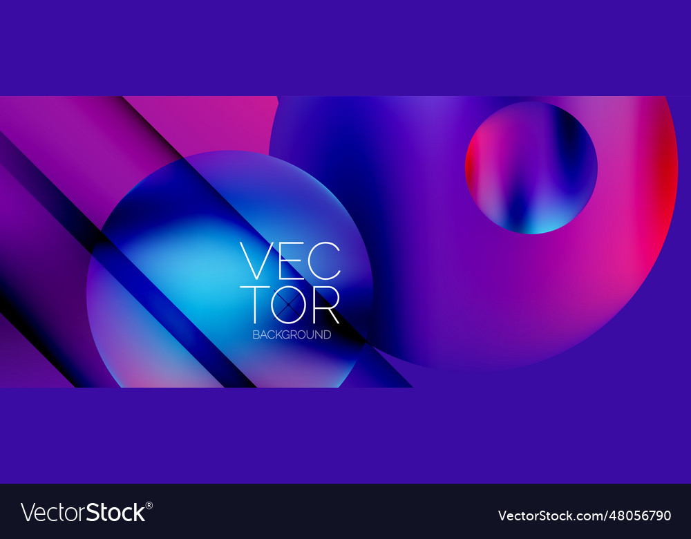 Dynamic fluid gradient techno sphere mesmerizing