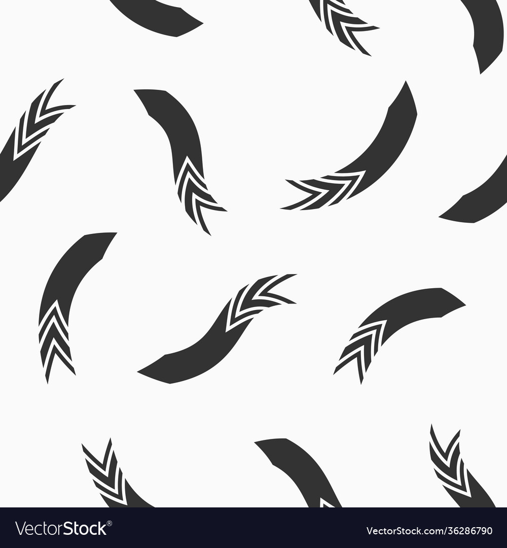 Seamless arrow pattern background smoothly vector image Seamless arrow pattern background smoothly