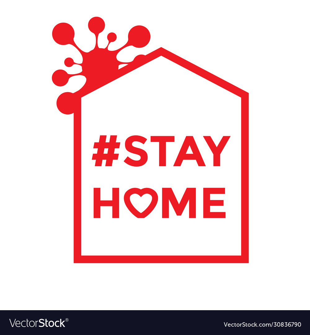 Stay home icon