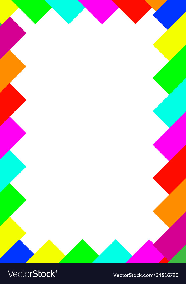 Template for text abstraction colored shapes