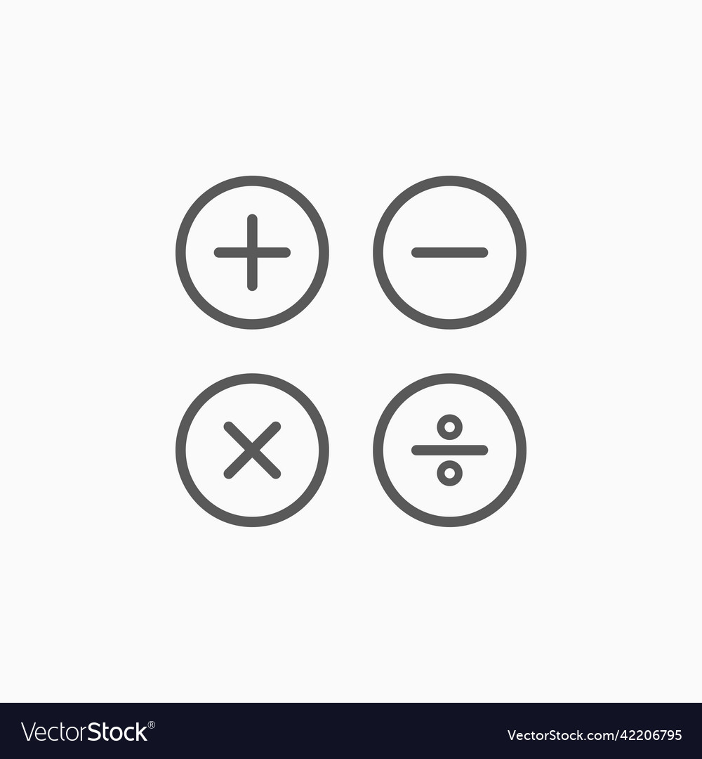 Calculation calculator icon vector image Calculation calculator icon