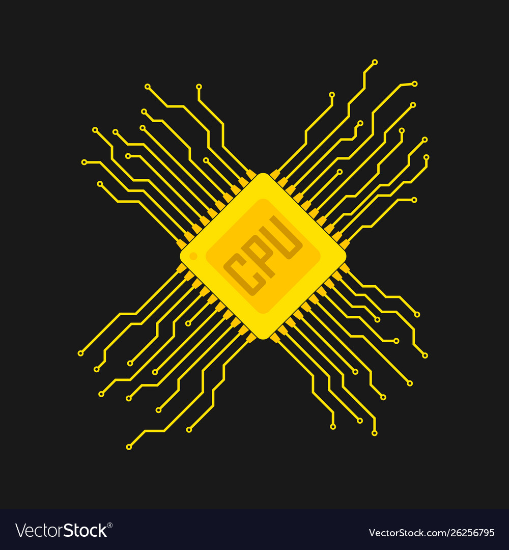 Chip with circuit board