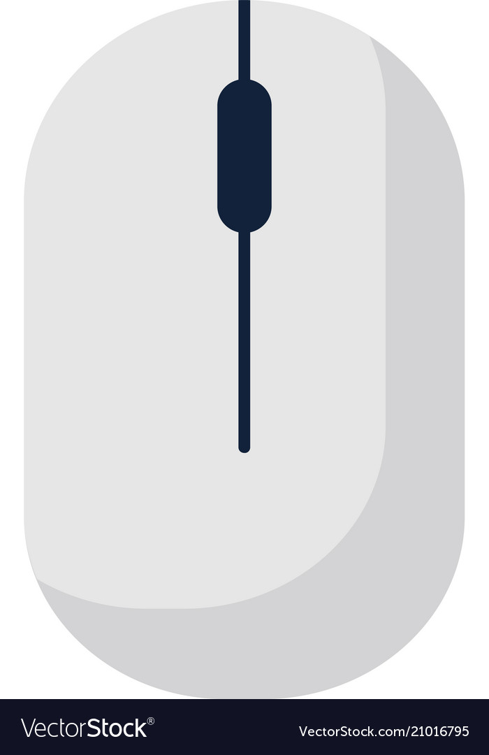 Computer mouse icon symbol flat style design