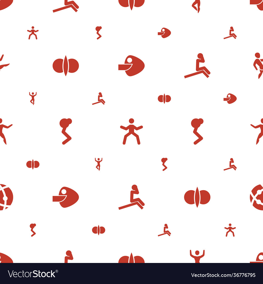 Core icons pattern seamless white background