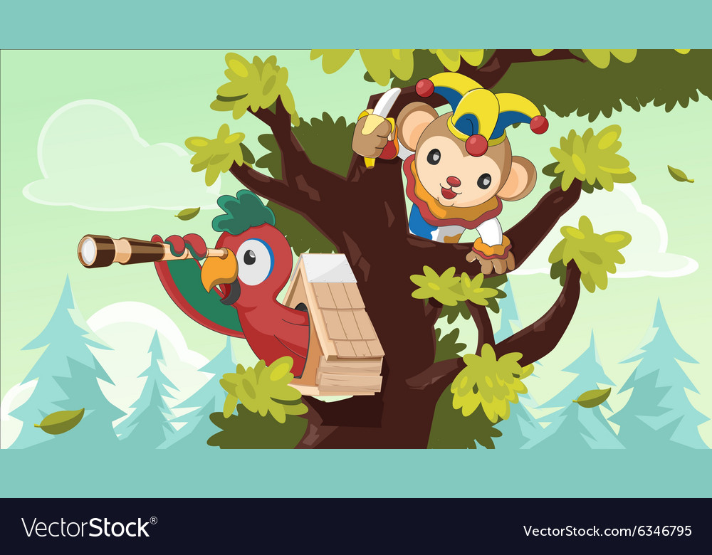 Monkey in the Tree