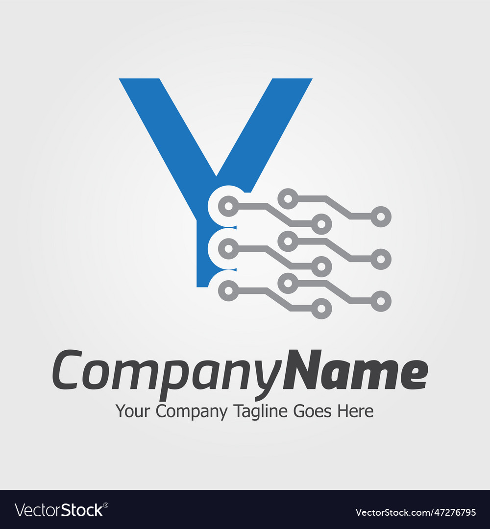 Programming code and technology logo template