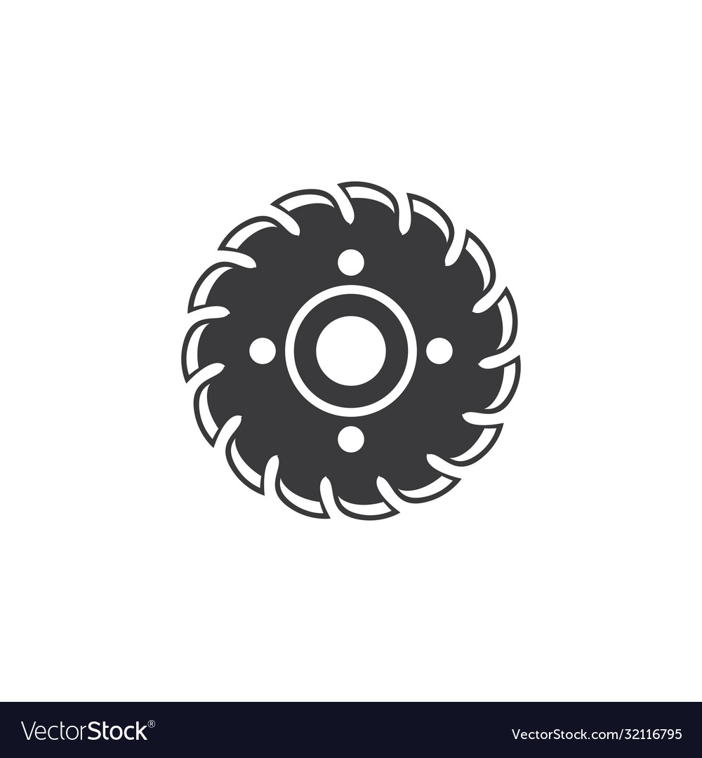 Saw logo icon Royalty Free Vector Image - VectorStock