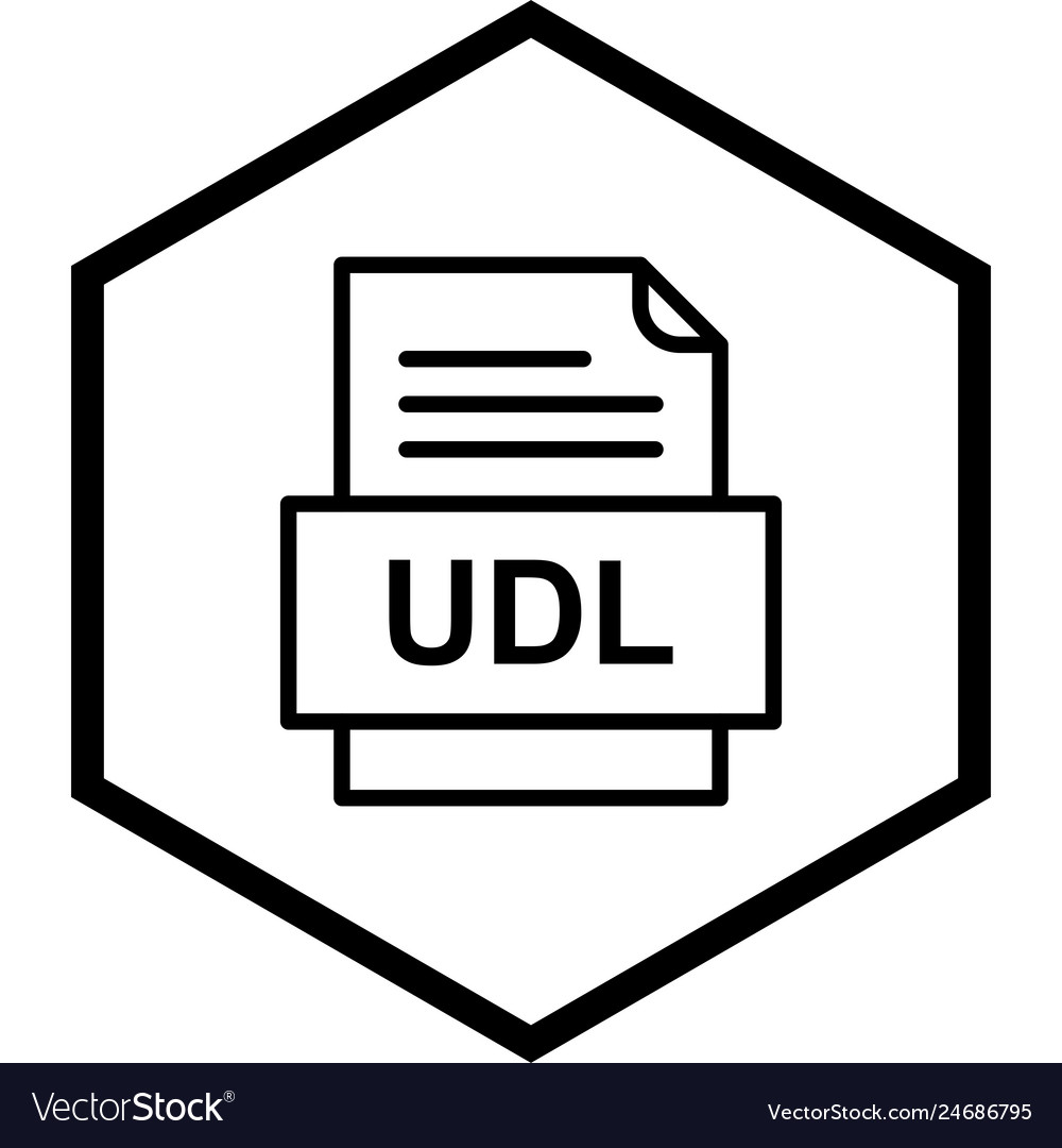 Udl file document icon