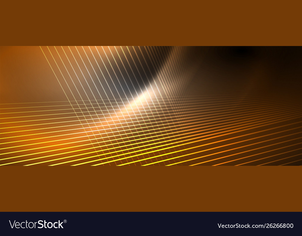 Color light with lines outer space background vector image Color light with lines outer space background