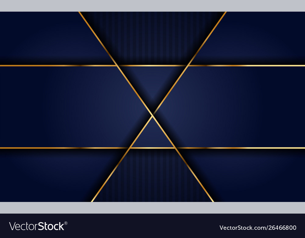 Dark navy blue with overlap layer background Vector Image Dark navy blue with overlap layer background