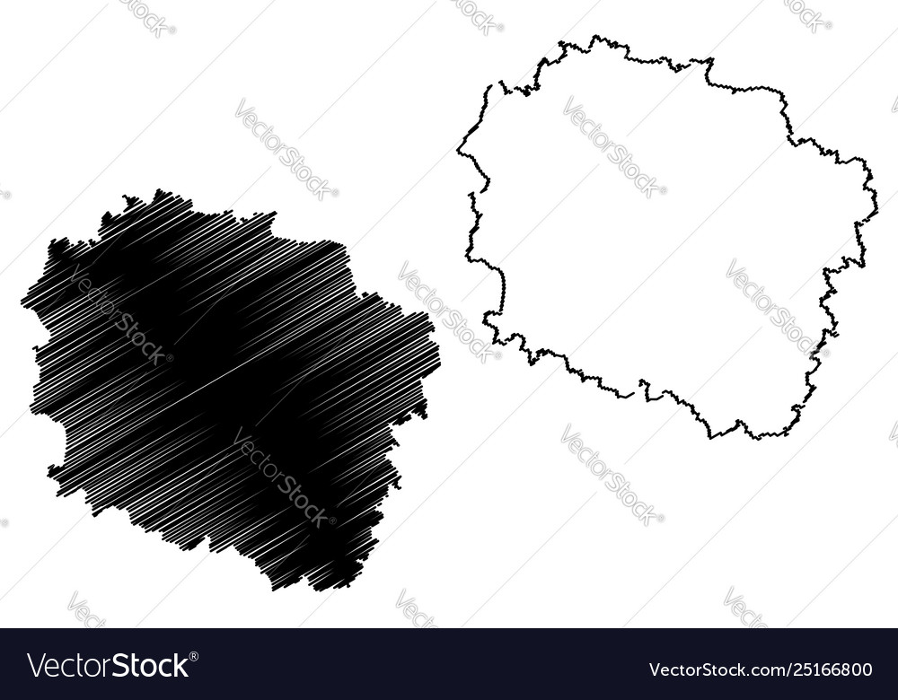 Kuyavian-pomeranian voivodeship map