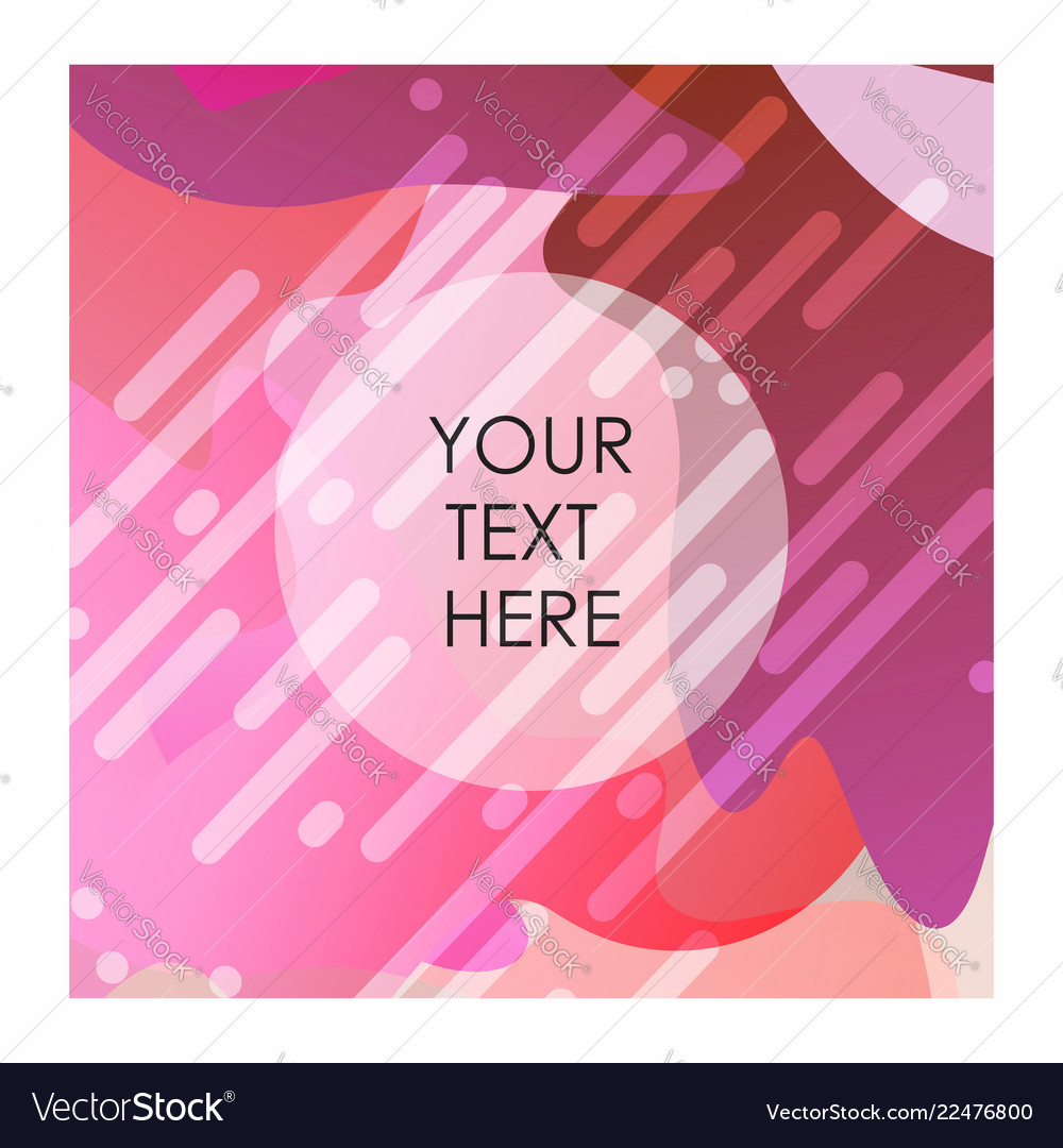 Red and white mix color background with typography vector image Red and white mix color background with typography