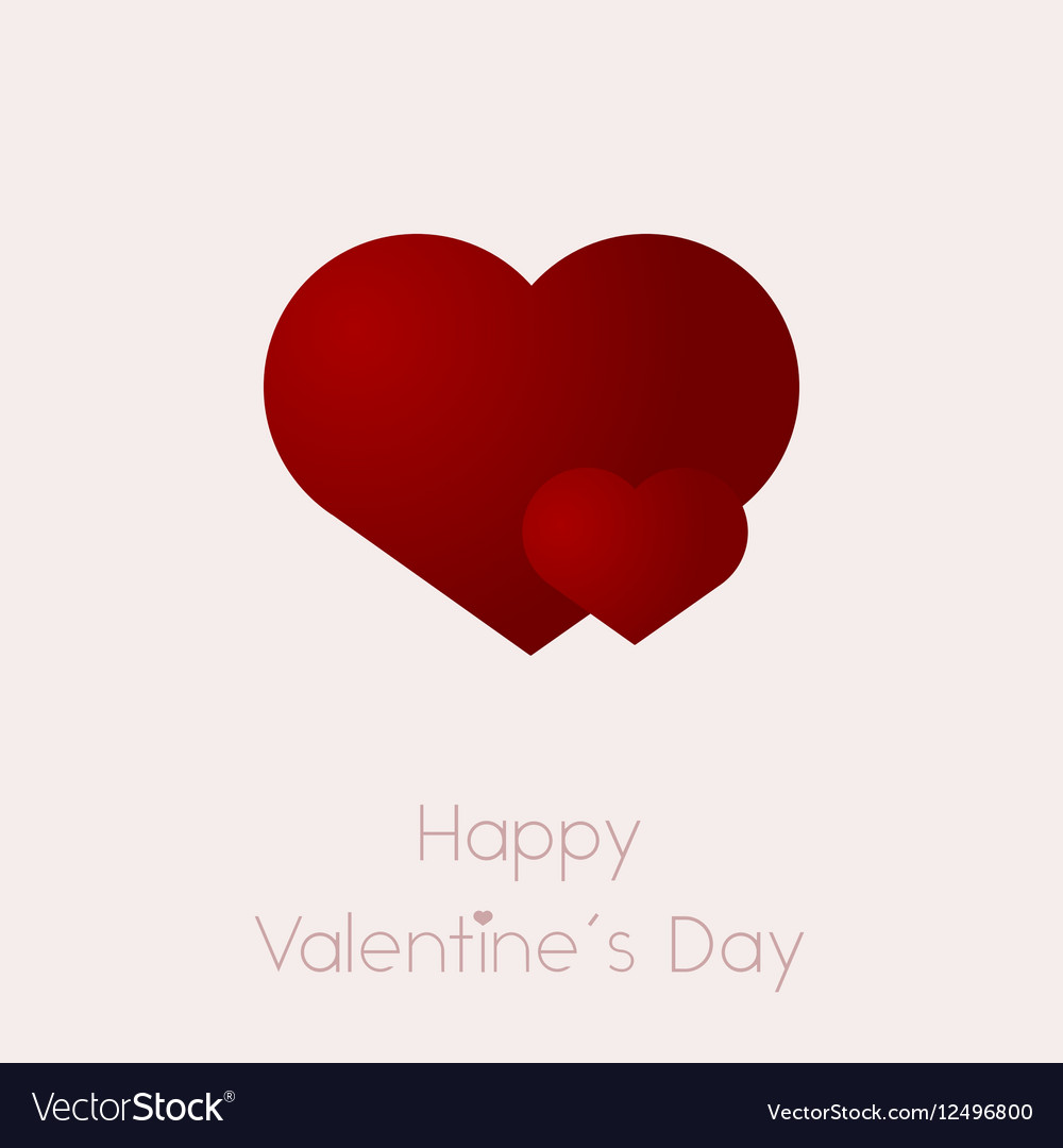 Valentine heart 2017 Royalty Free Vector Image