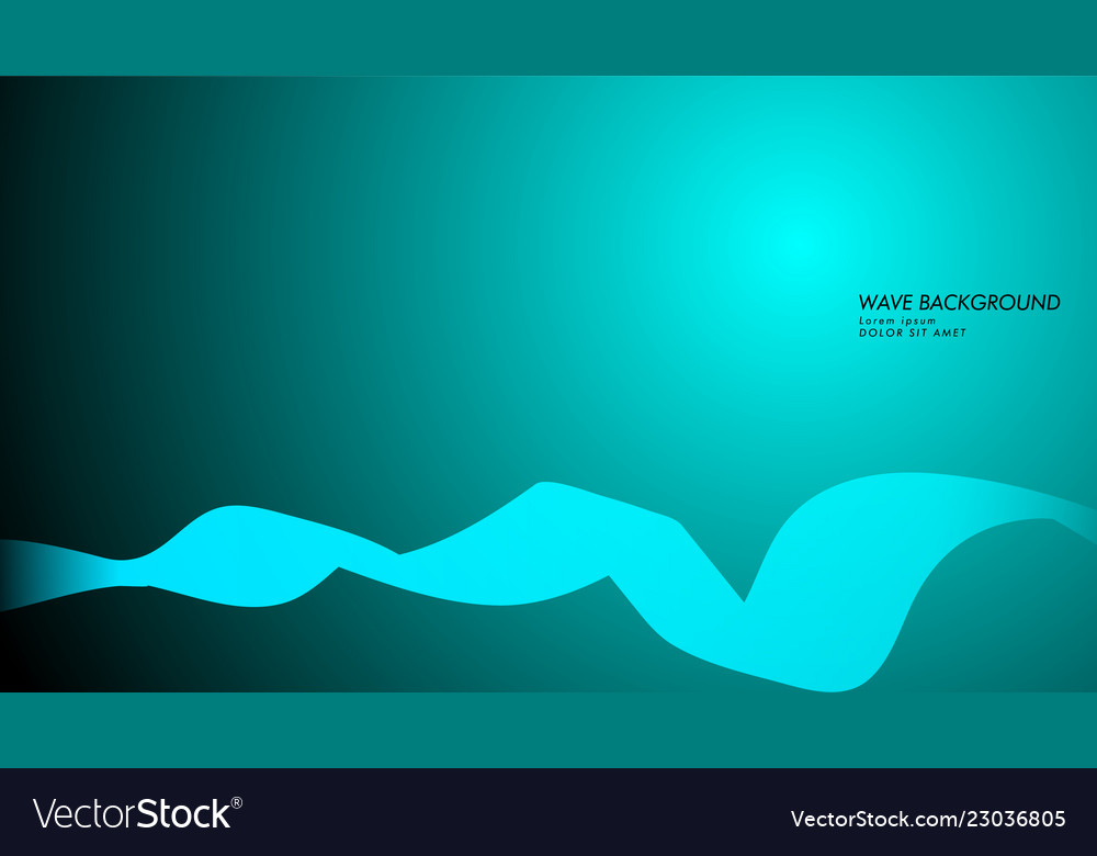Abstract background with wave and line patterns vector image Abstract background with wave and line patterns