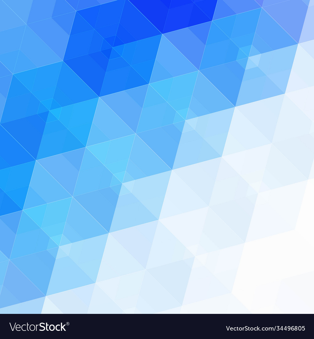 Abstract blue hexagon background technology