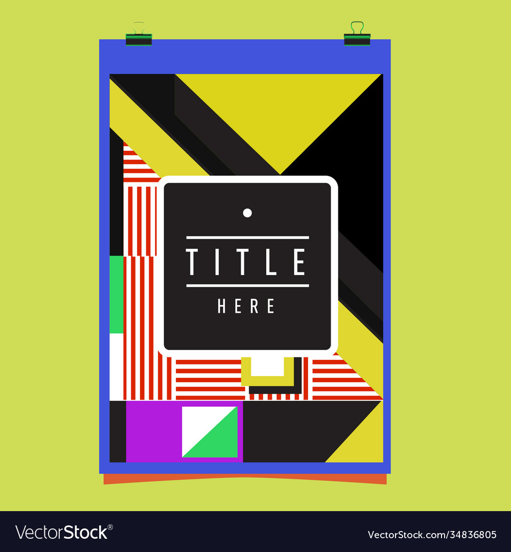 Abstract colorful geometric pattern background