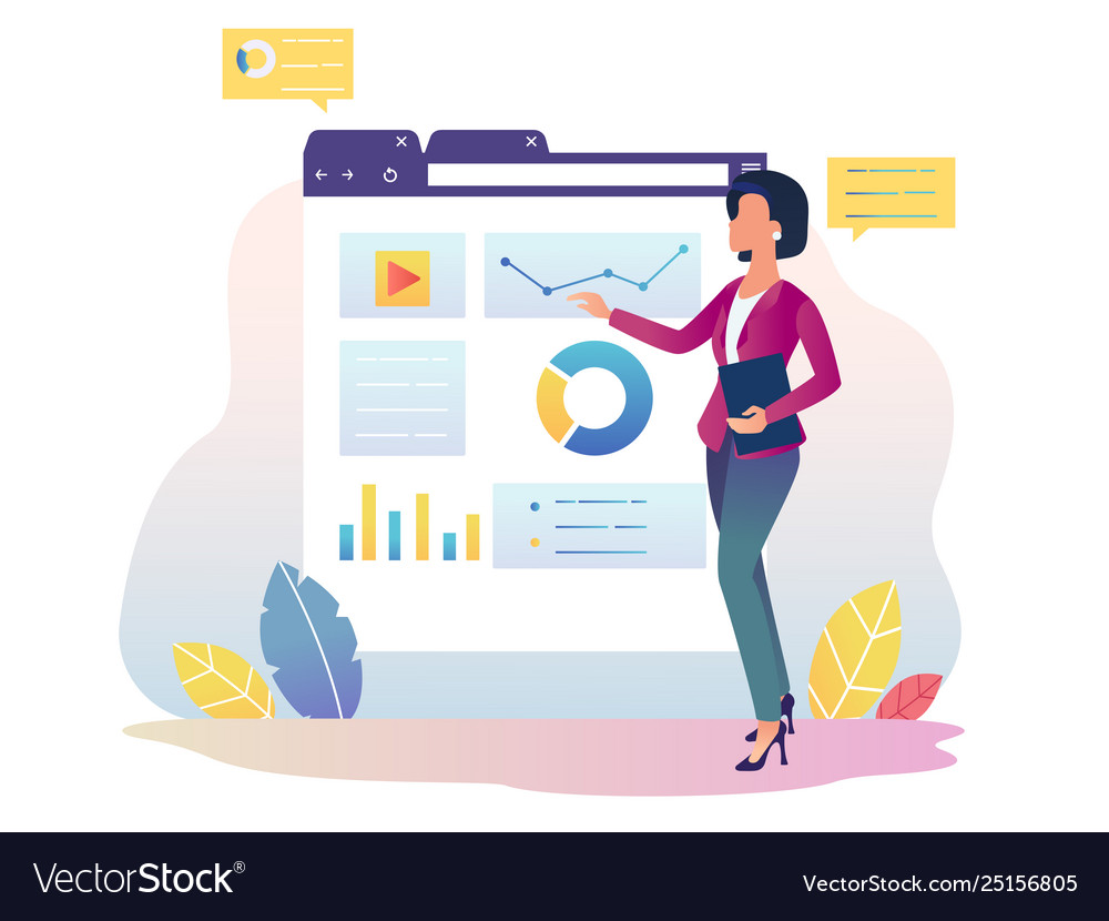 Financial Analyst with Data Display