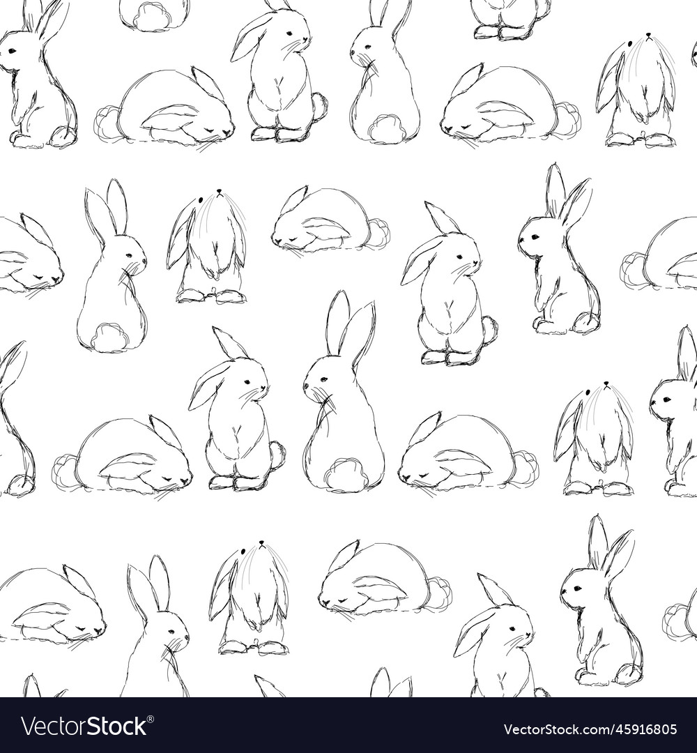 Year of the Rabbit Pattern
