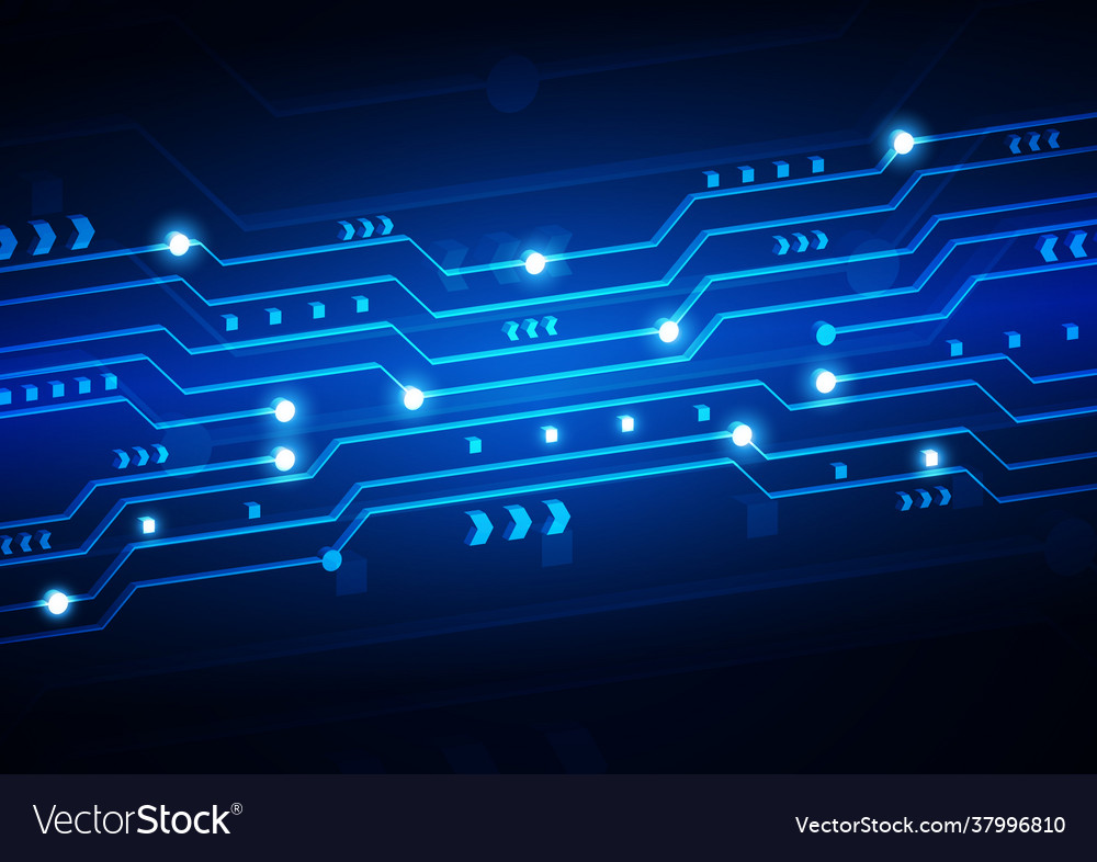 Circuit technology background with hi-tech