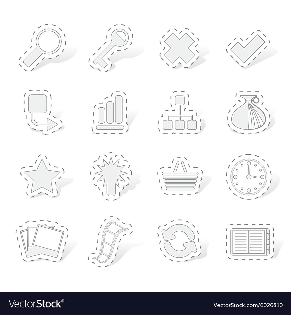 Internet and web site icons