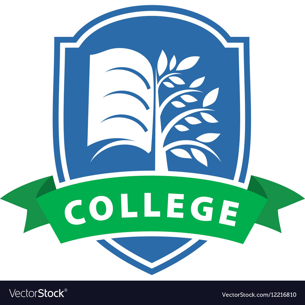 logo-college-royalty-free-vector-image-vectorstock