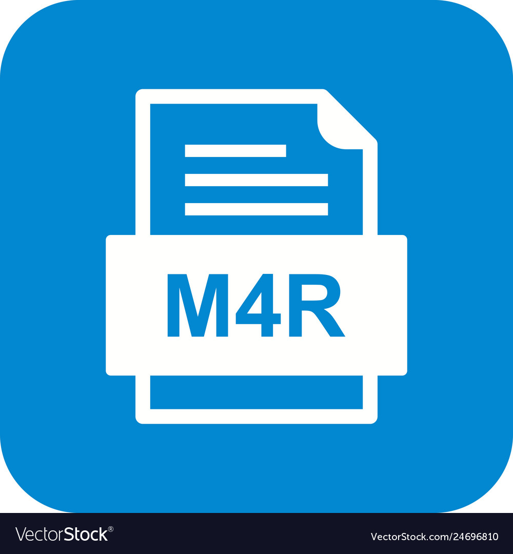 M4r file document icon