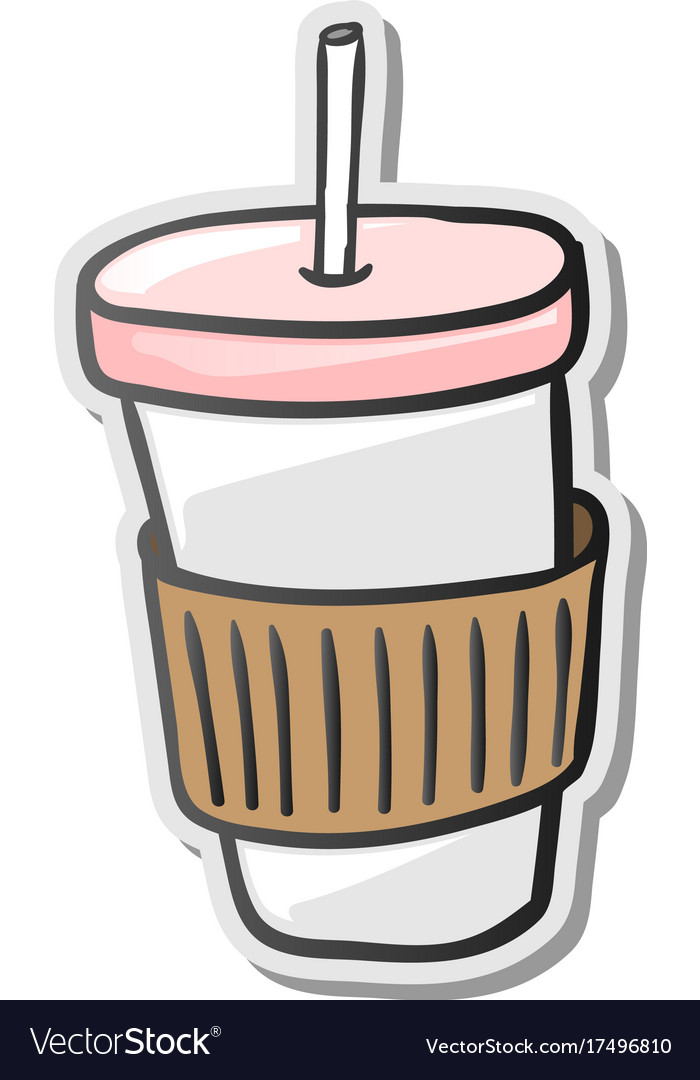 The Cup of Coffee Sticker