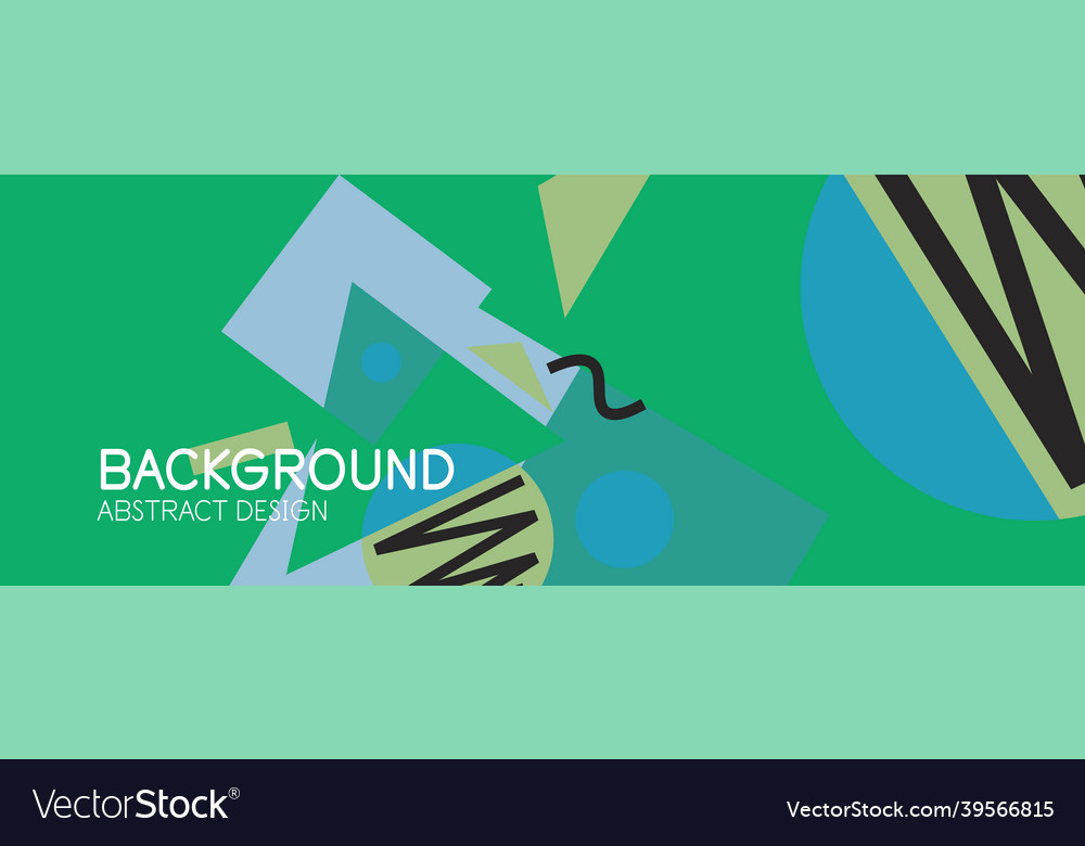 Abstract background blocks lines triangles vector image Abstract background blocks lines triangles