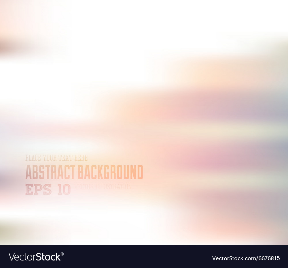 Abstract Blurred Background