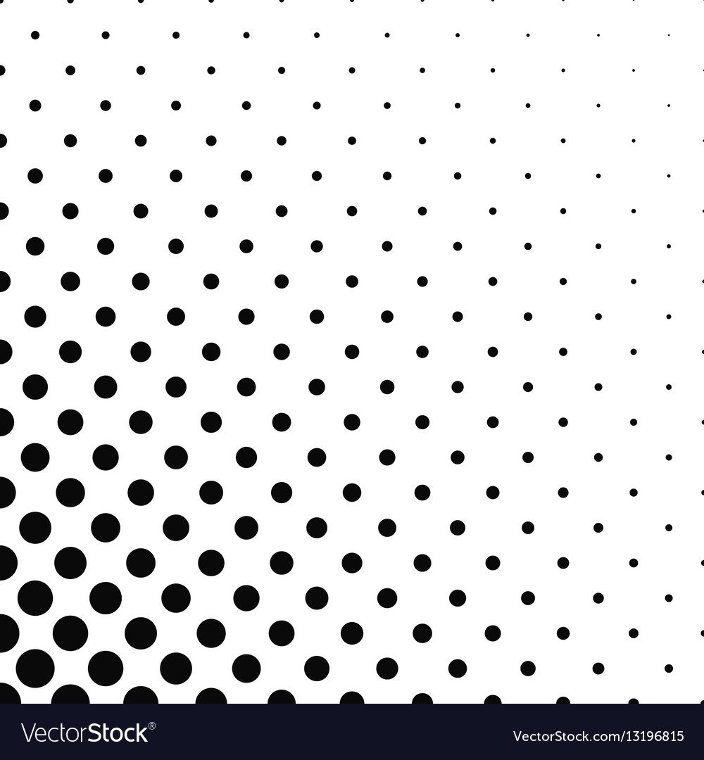 Abstract monochrome dot pattern background