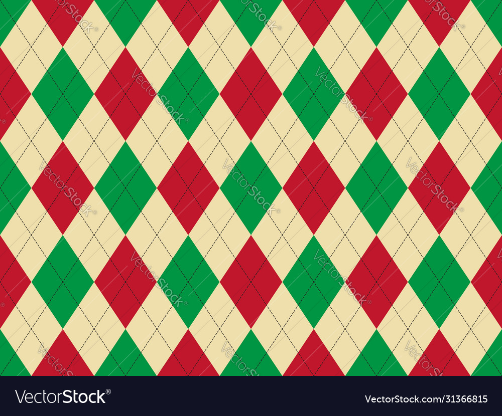 Argyle pattern seamless fabric texture background