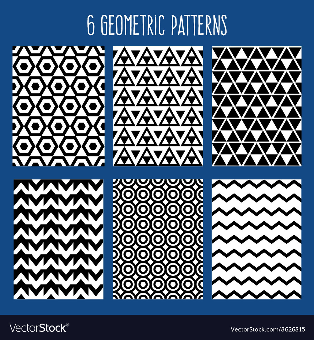 Geometric Pattern Tile Set