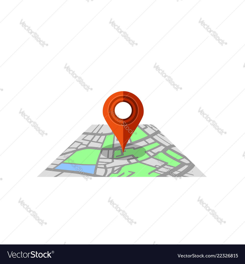 GPS Marker Pointer on Map