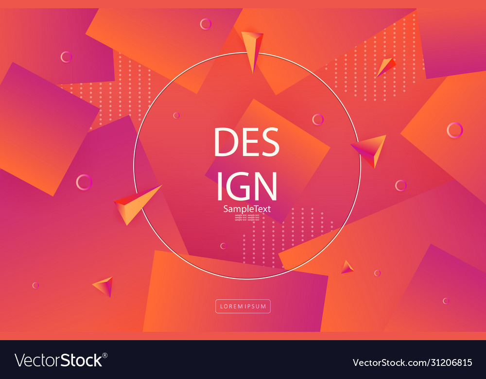 Violet with orange color background gradient