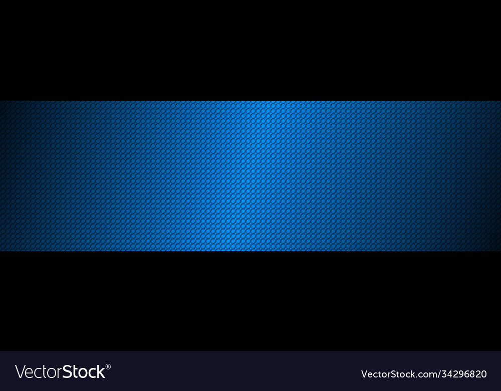 Blue abstract textured circular header