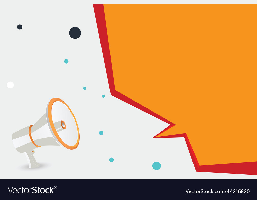 Flat design business empty copy space text for ad vector image Flat design business empty copy space text for ad